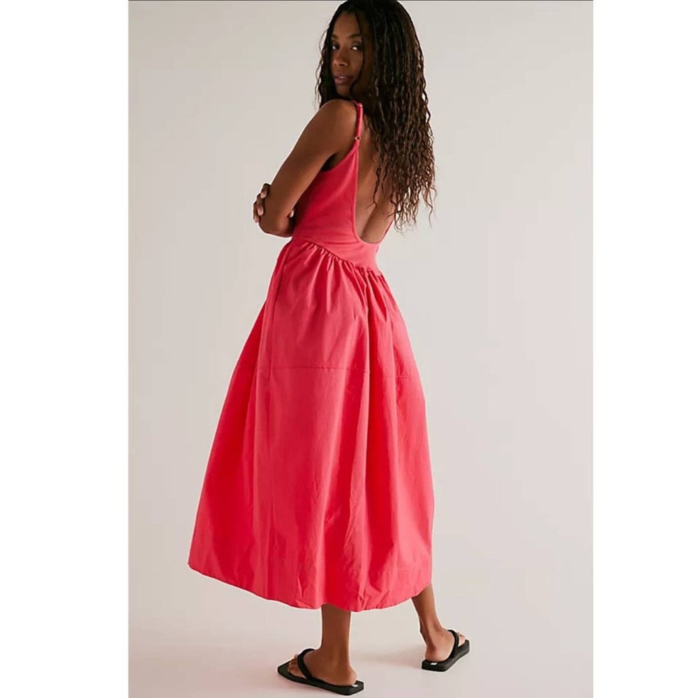 NWOT Free People Pink Dress - Picture 3 of 6